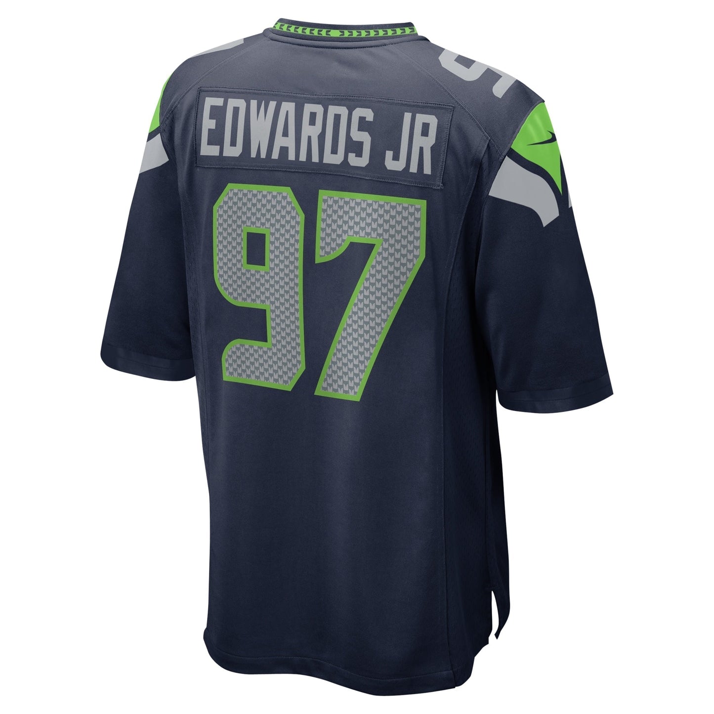 Mario Edwards Jr. Seattle Seahawks Game Jersey - College Navy