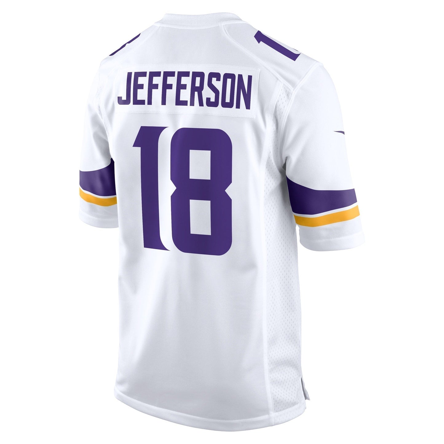 Justin Jefferson Minnesota Vikings Game Jersey - WhiteYOUTH