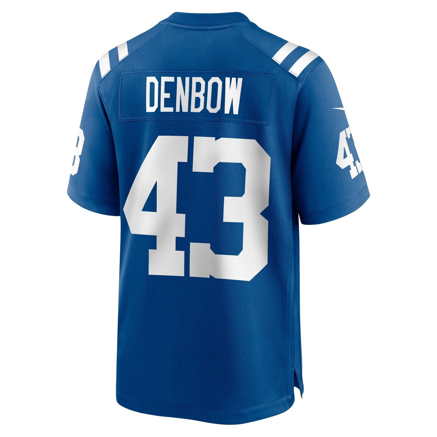 Trevor Denbow Indianapolis Colts Game Jersey - Royal