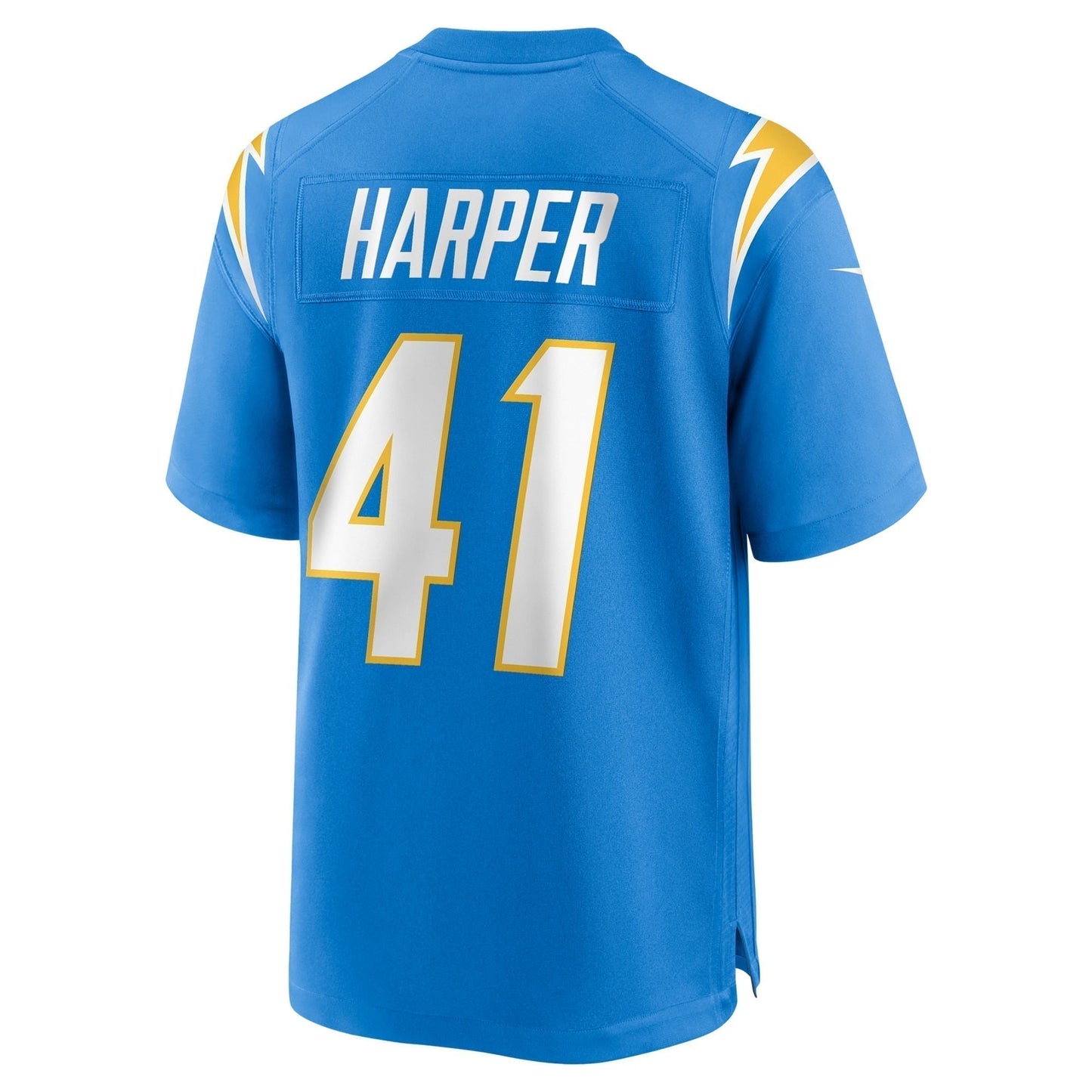 Thomas Harper Los Angeles Chargers Team Game Jersey - Powder Blue
