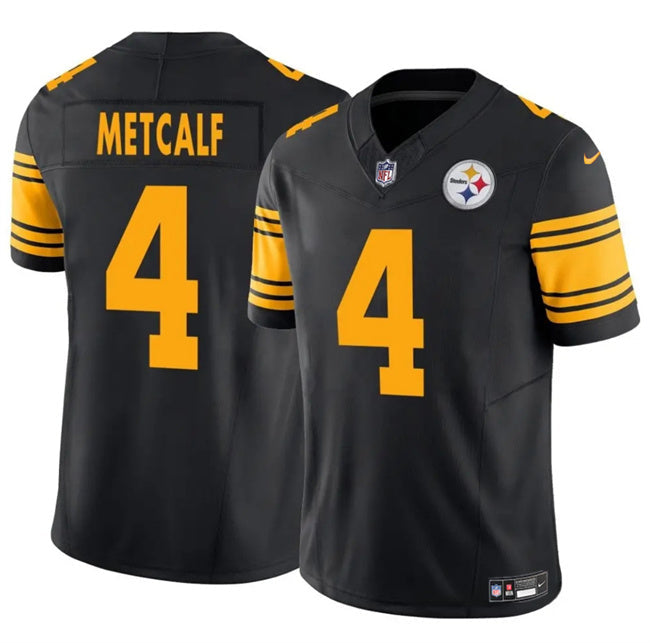 Pittsburgh Steelers DK Metcalf #4 DK Metcalf 2025 Vapor F.U.S.E. Limited Jersey
