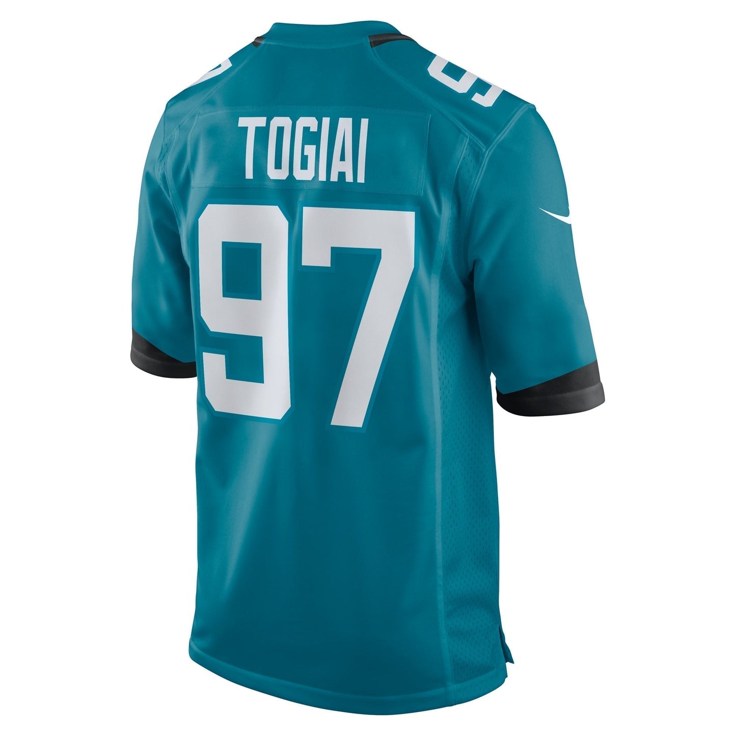 Tommy Togiai Jacksonville Jaguars Team Game Jersey - Teal