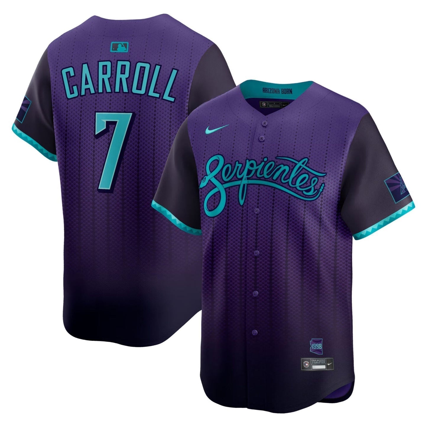 Corbin Carroll Arizona Diamondbacks 2025 City Connect Limited Jersey Purple