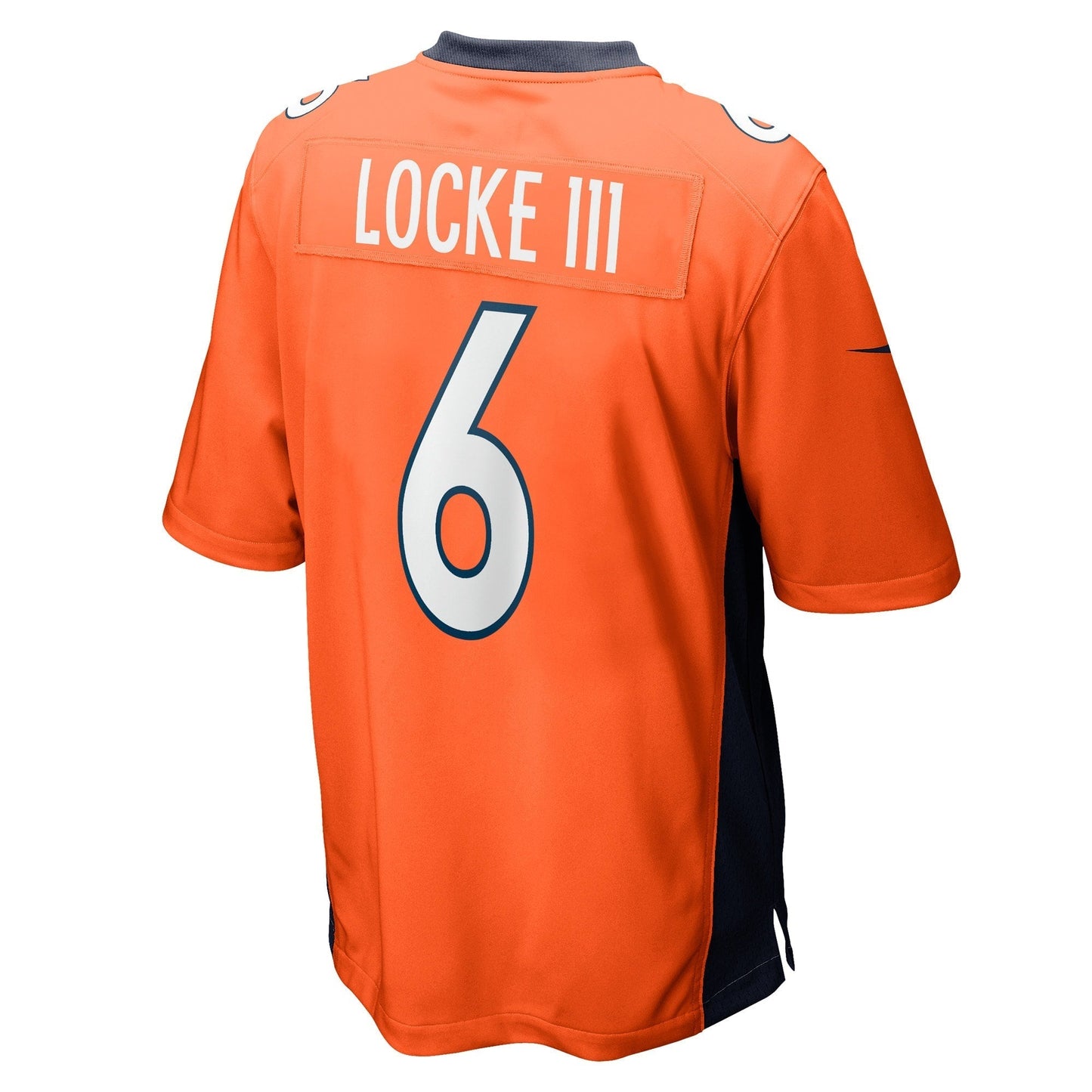 P.J. Locke Denver Broncos Game Jersey - Orange