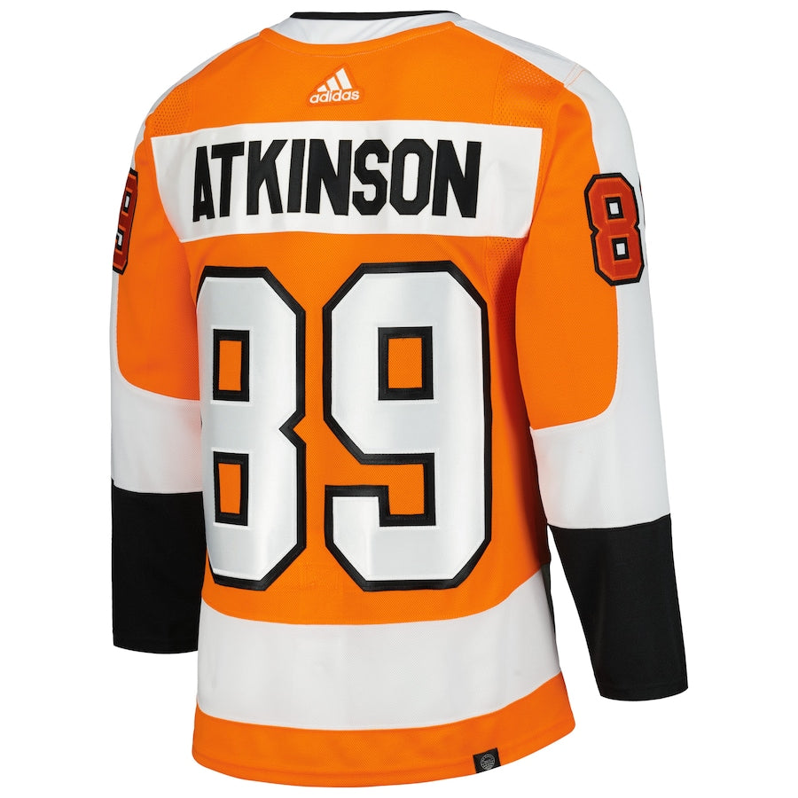 Men's Philadelphia Flyers Cam Atkinson Orange Home Primegreen Authentic Pro Player - Jersey