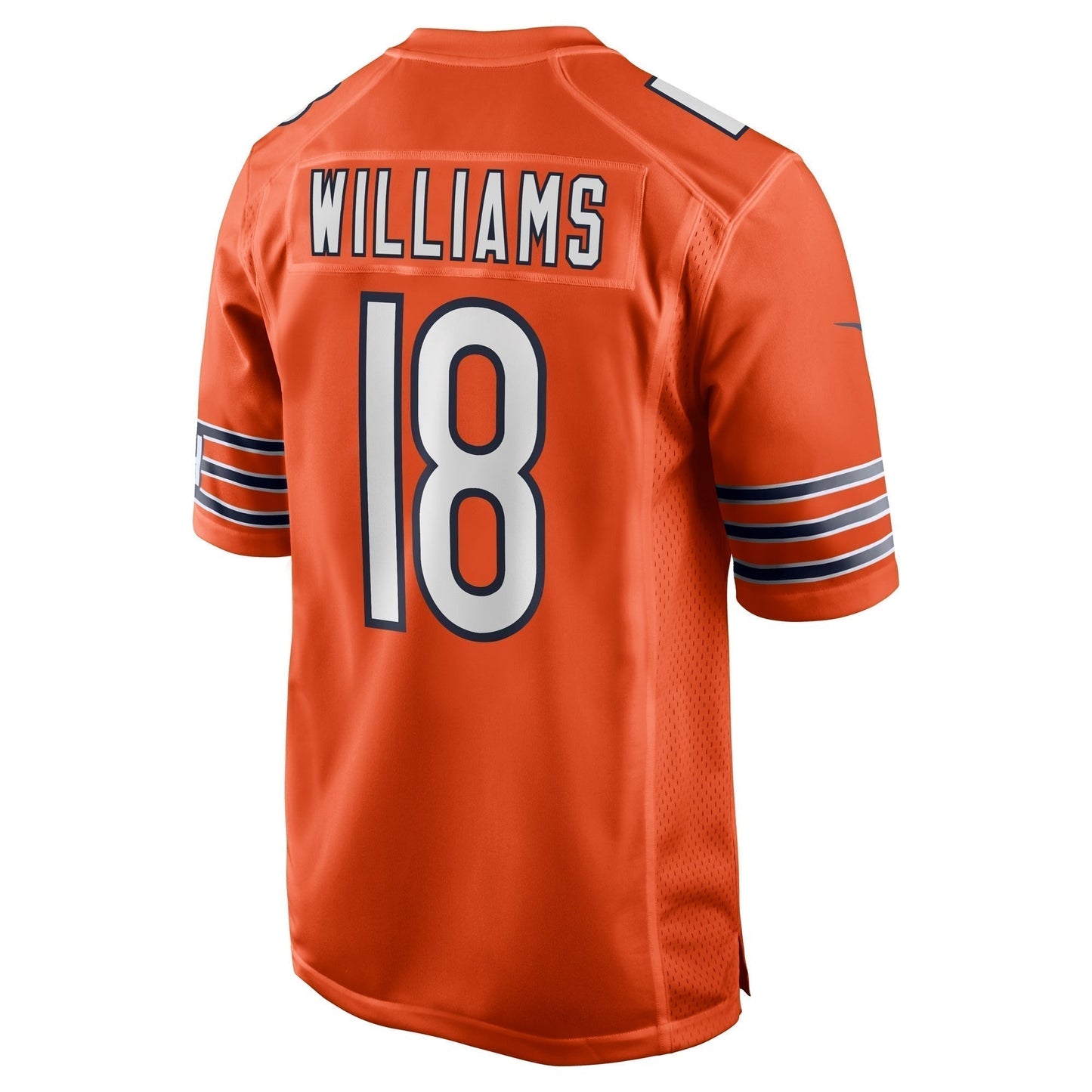 Caleb Williams Chicago Bears Alternate 2024 NFL Draft First Round Pick Game Jersey - Orange