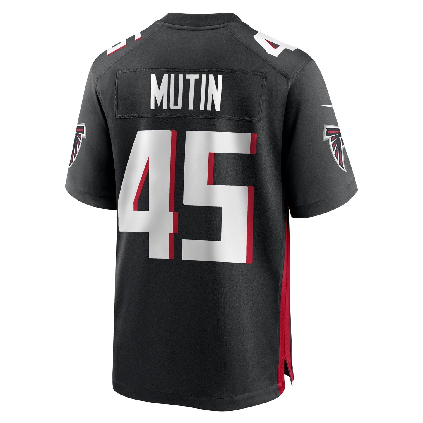 Donavan Mutin Atlanta Falcons Game Jersey - Black