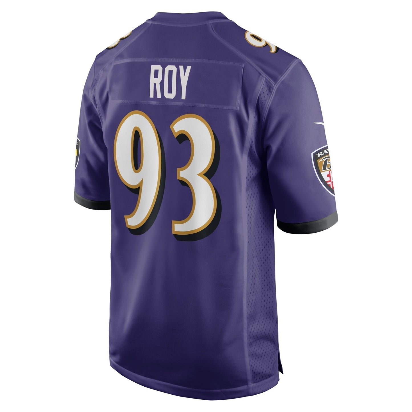 Bravvion Roy Baltimore Ravens Game Jersey - Purple