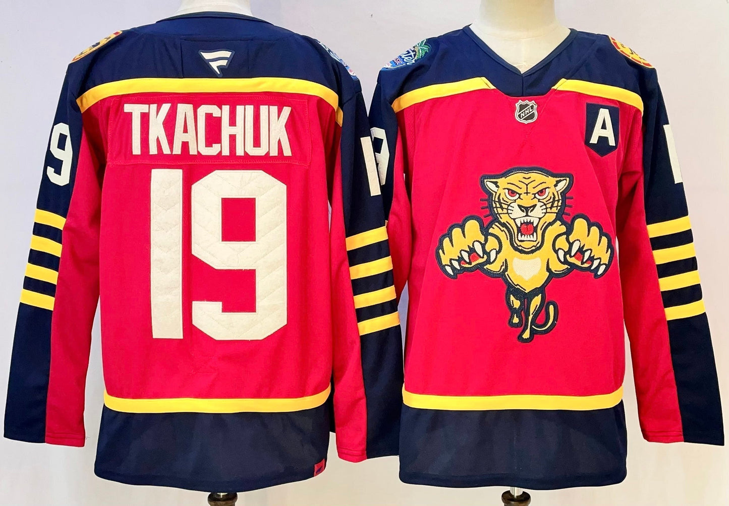 Men's Florida Panthers Matthew Tkachuk #19 Fanatics Red Breakaway Player Jersey