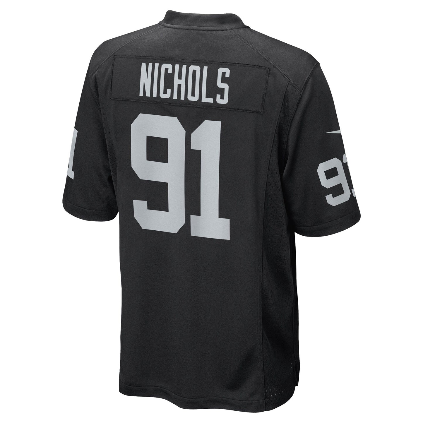 Bilal Nichols Las Vegas Raiders Game Jersey - Black