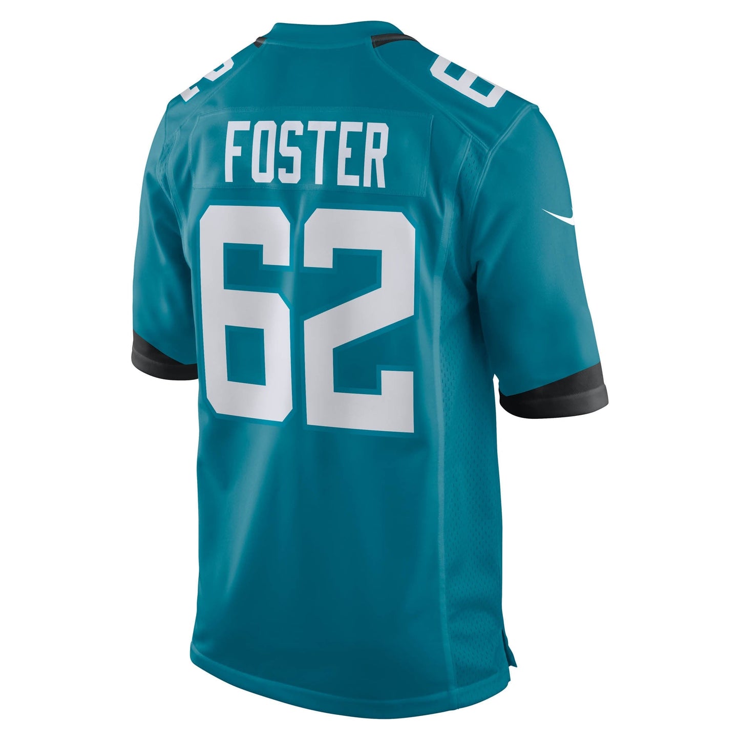 Javon Foster Jacksonville Jaguars Team Game Jersey - Teal