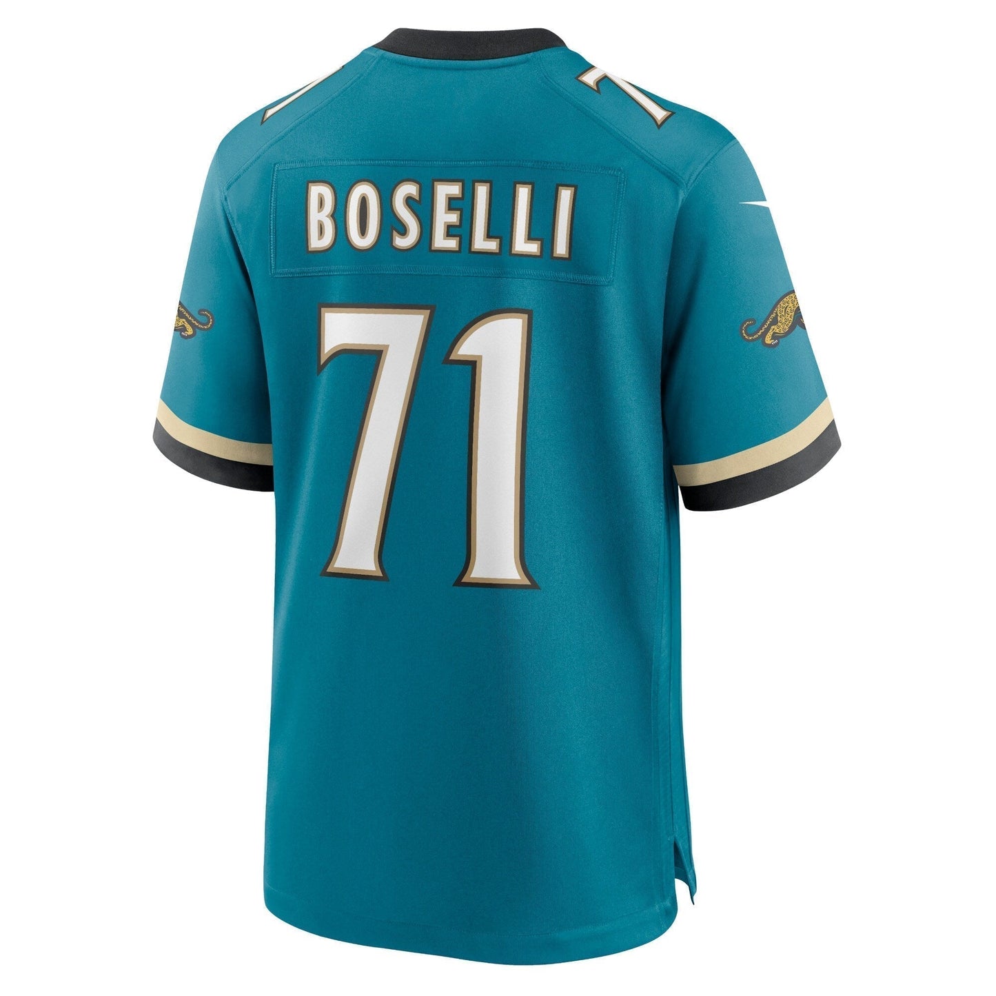 Tony Boselli Jacksonville Jaguars Prowler Throwback Retired Game Jersey - Teal
