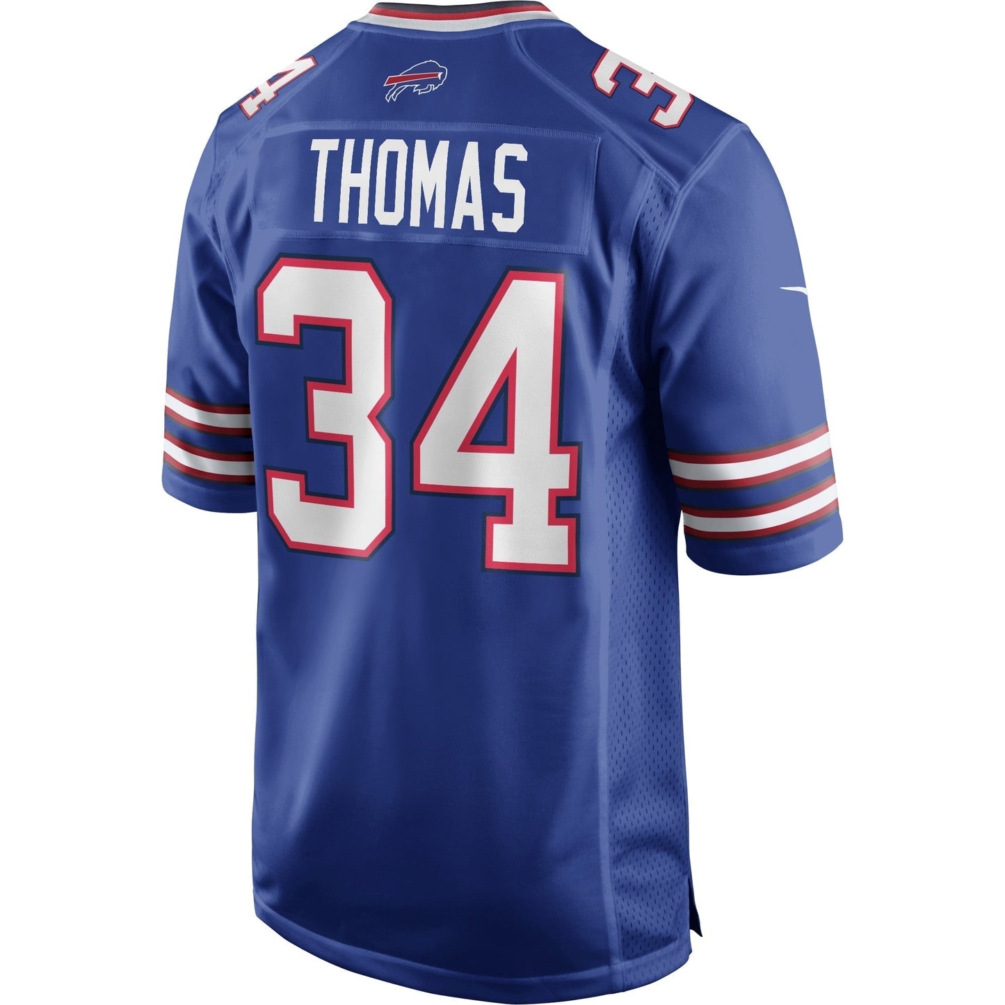 Thurman Thomas Buffalo Bills Game Retired Jersey - Royal