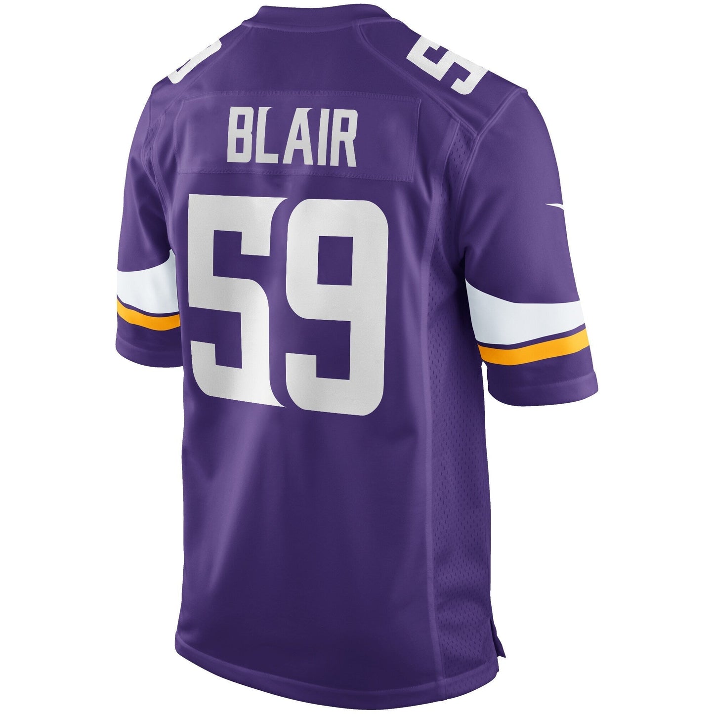 Matt Blair Minnesota Vikings Game Retired Jersey - Purple