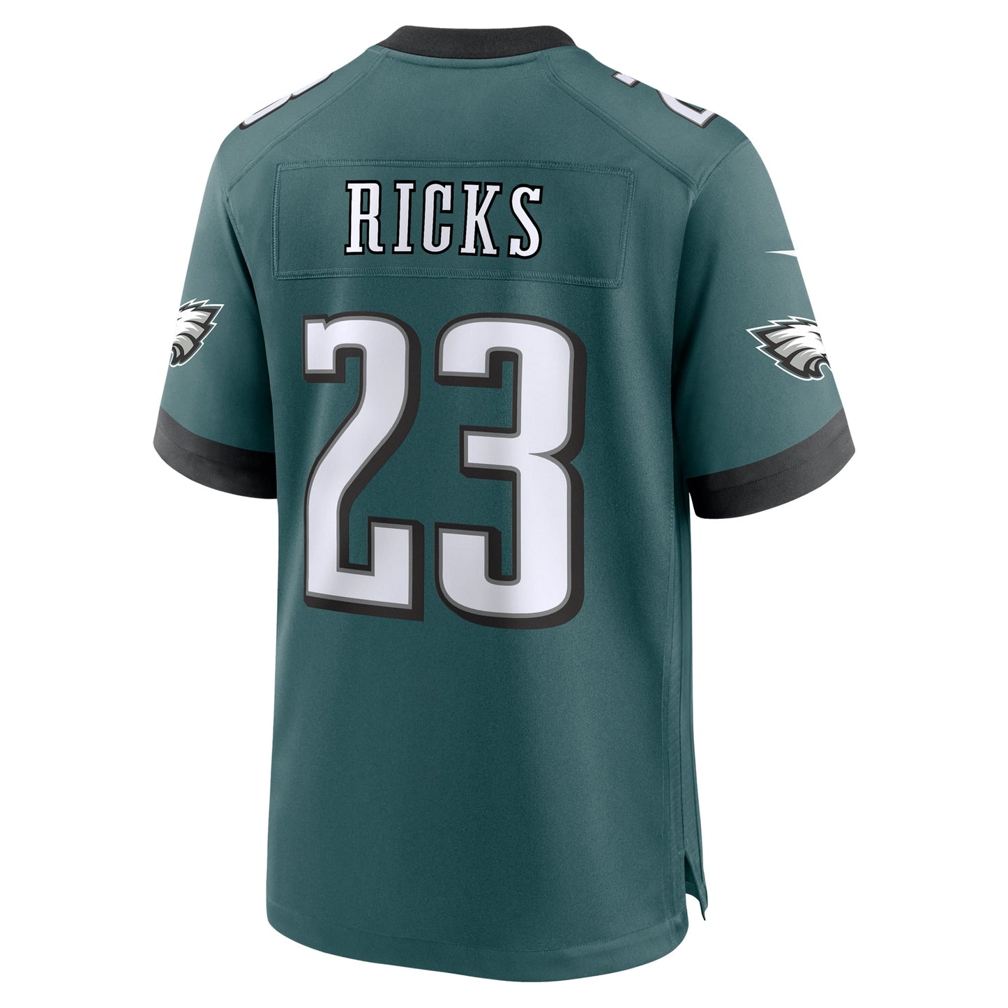 Eli Ricks Philadelphia Eagles Team Game Jersey - Midnight Green