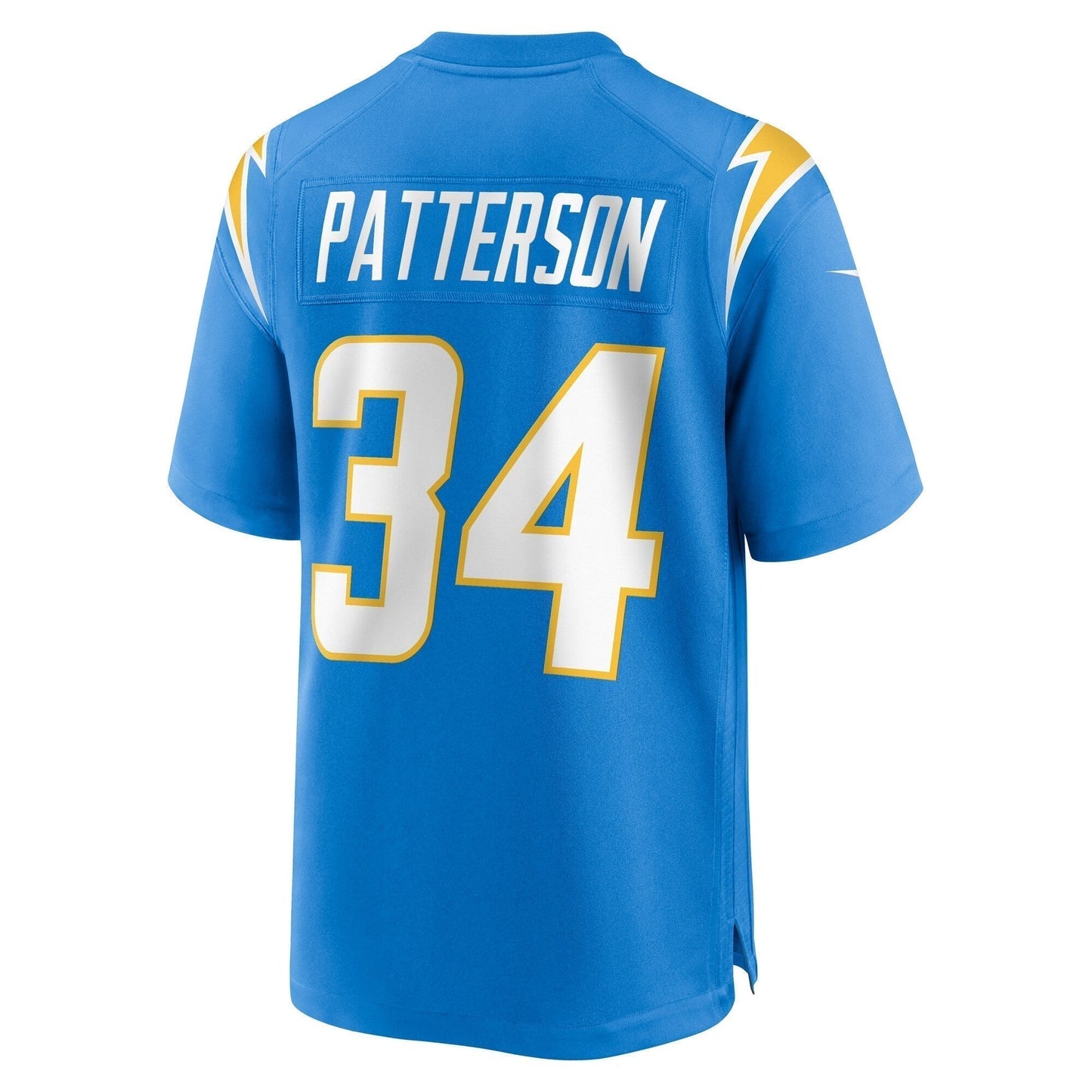 Jaret Patterson Los Angeles Chargers Team Game Jersey - Powder Blue