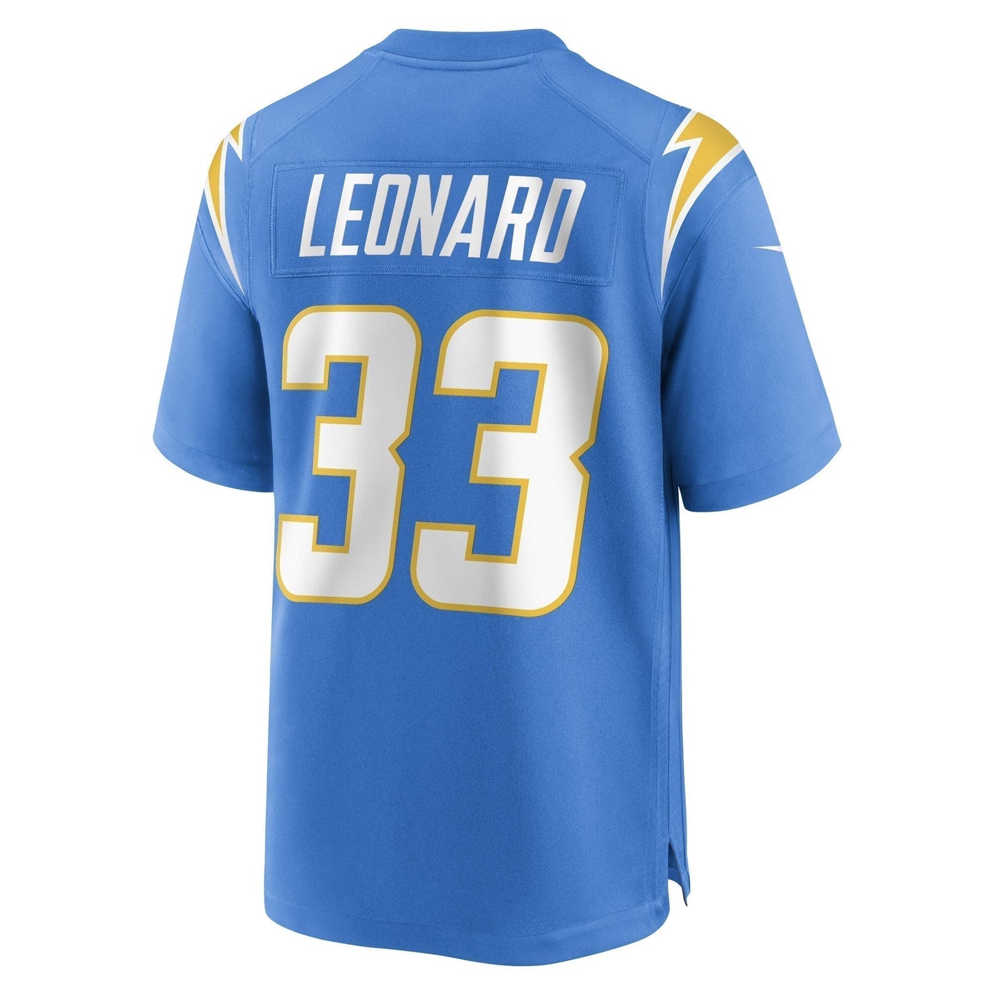 Deane Leonard Los Angeles Chargers Game Jersey - Powder Blue