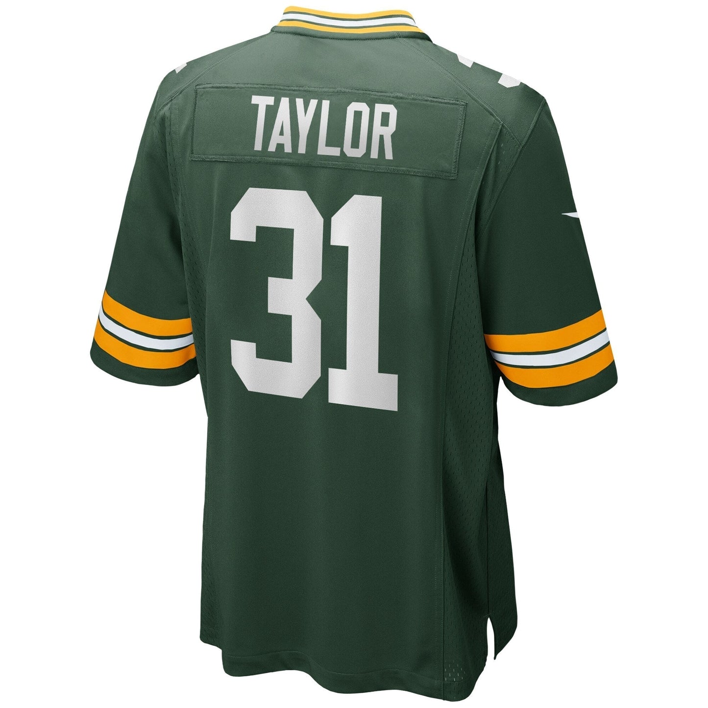Jim Taylor Green Bay Packers Game Retired Jersey - Green