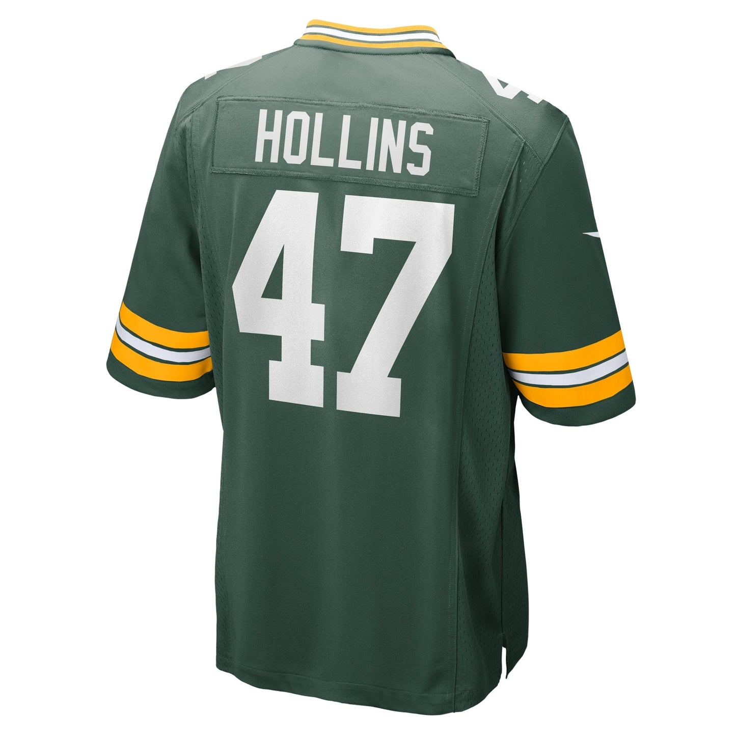 Justin Hollins Green Bay Packers Home Game Jersey - Green