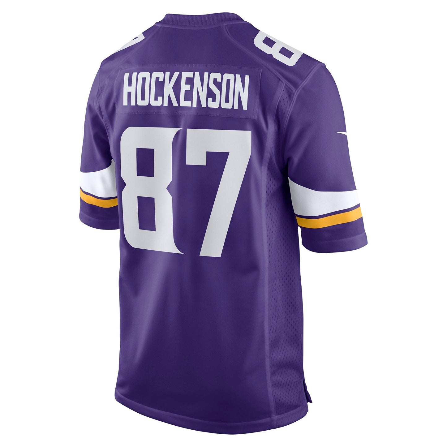 T.J. Hockenson Minnesota Vikings Game Jersey - Purple