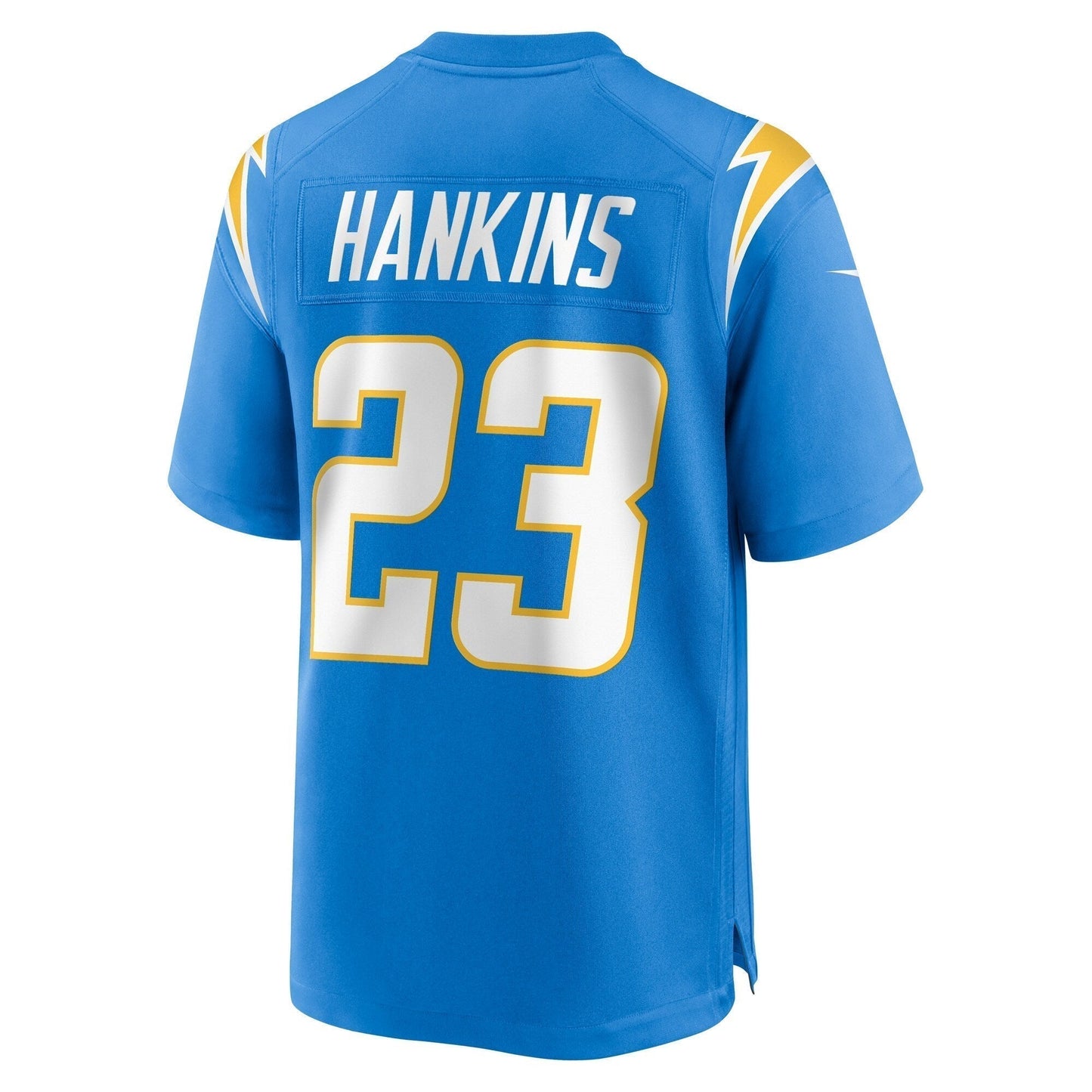 Matt Hankins Los Angeles Chargers Team Game Jersey - Powder Blue
