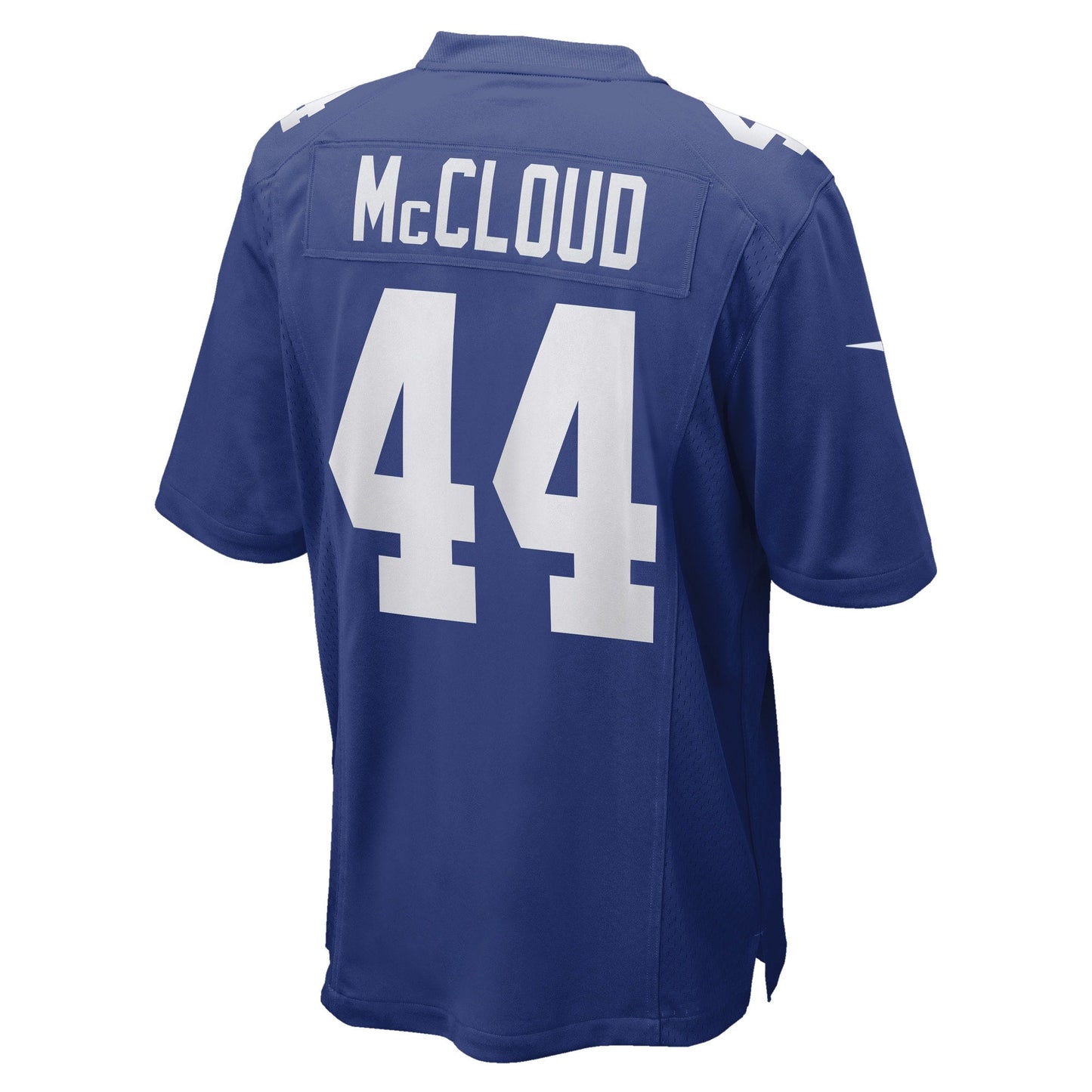 Nick McCloud New York Giants Game Jersey - Royal