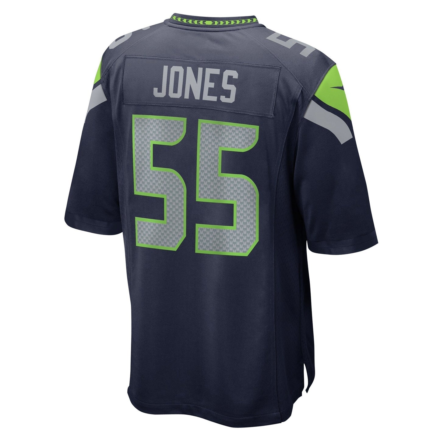 Dre'Mont Jones Seattle Seahawks Game Jersey - College Navy