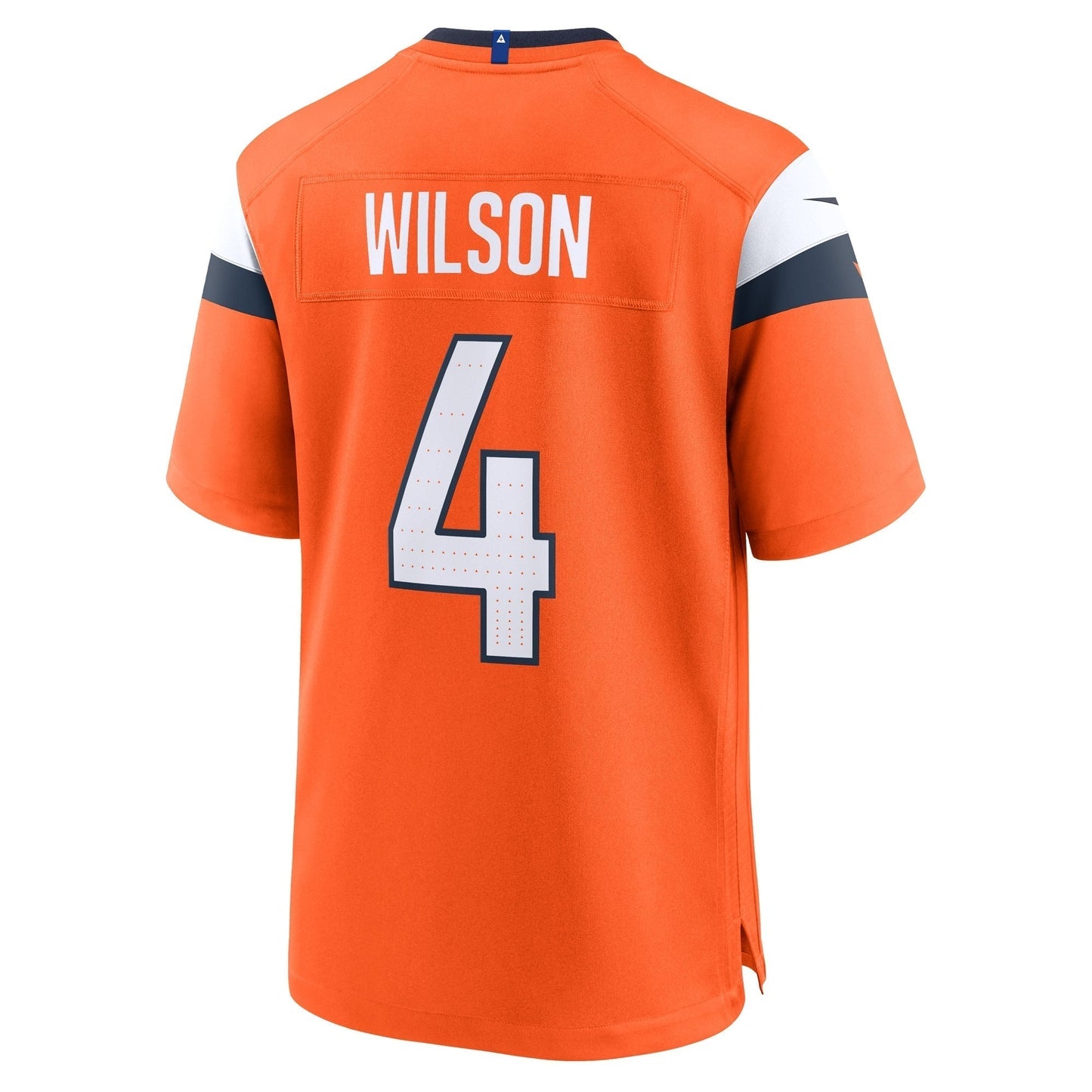 Zach Wilson Denver Broncos Team Game Jersey - Orange