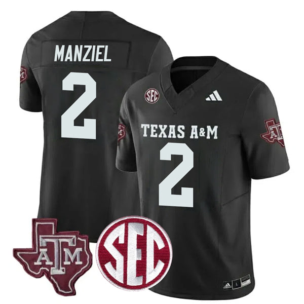 Johnny Manziel Texas A&M Aggies Football Alternate Jersey Black