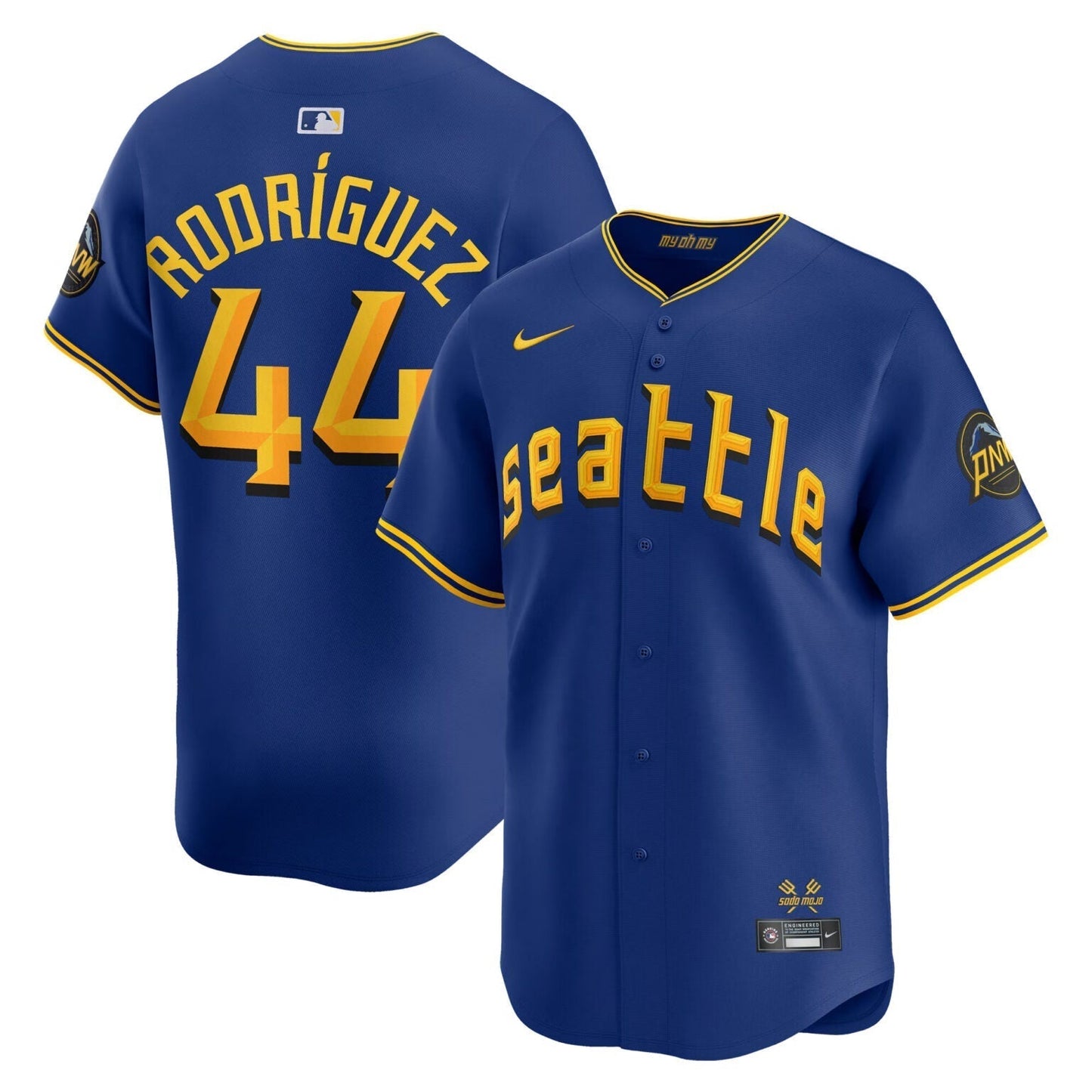 Julio Rodriguez Seattle Mariners City Connect Limited Jersey Royal Blue