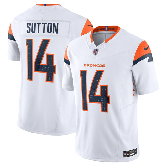 Courtland Sutton Denver Broncos  Mile High Collection Vapor F.U.S.E. Limited Jersey - White
