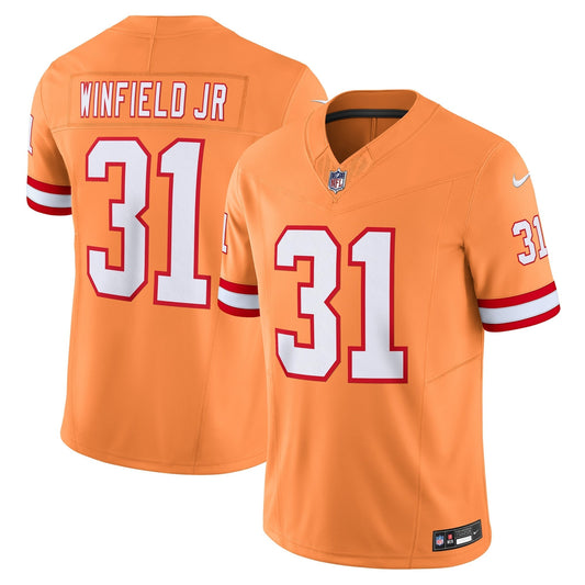 Men's  Antoine Winfield Jr. Orange Tampa Bay Buccaneers Vapor F.U.S.E. Limited Jersey
