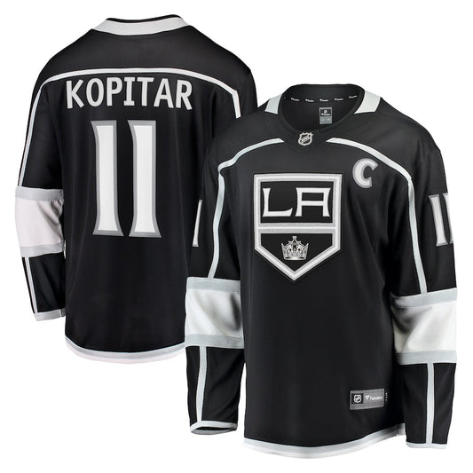 Anze Kopitar Los Angeles Kings  Home Breakaway Jersey - Black