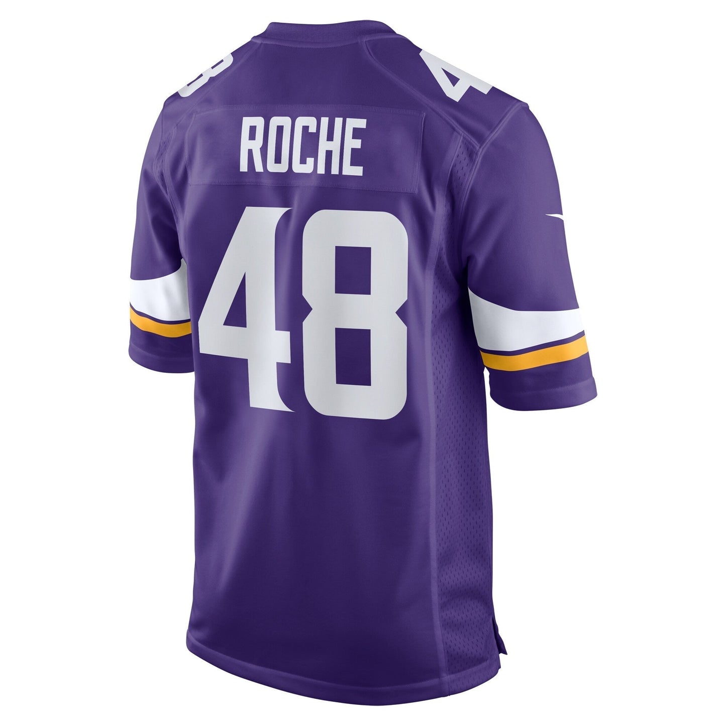 Quincy Roche Minnesota Vikings  Team Game Jersey -  Purple
