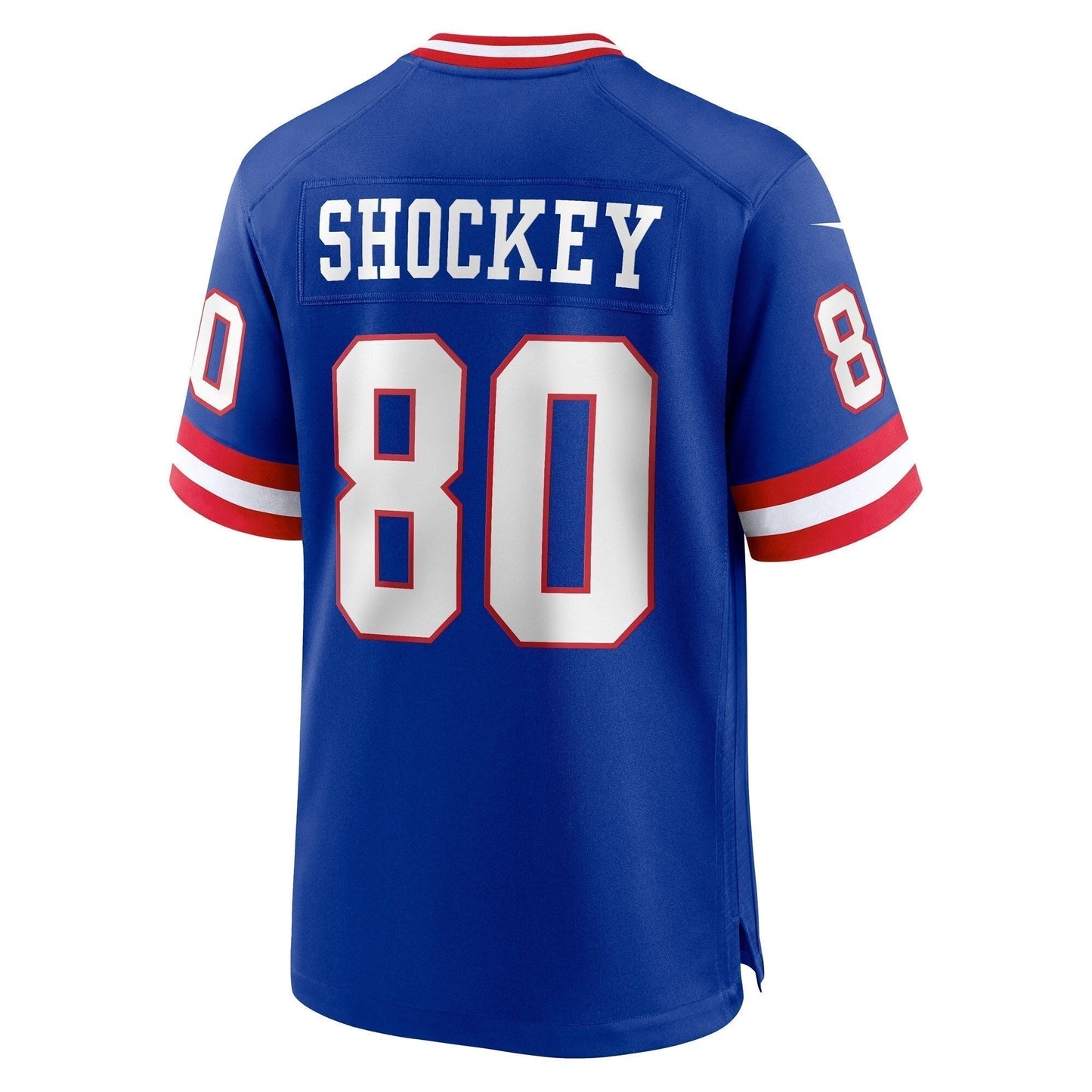 Jeremy Shockey New York Giants  Classic Retired   Game Jersey - Royal