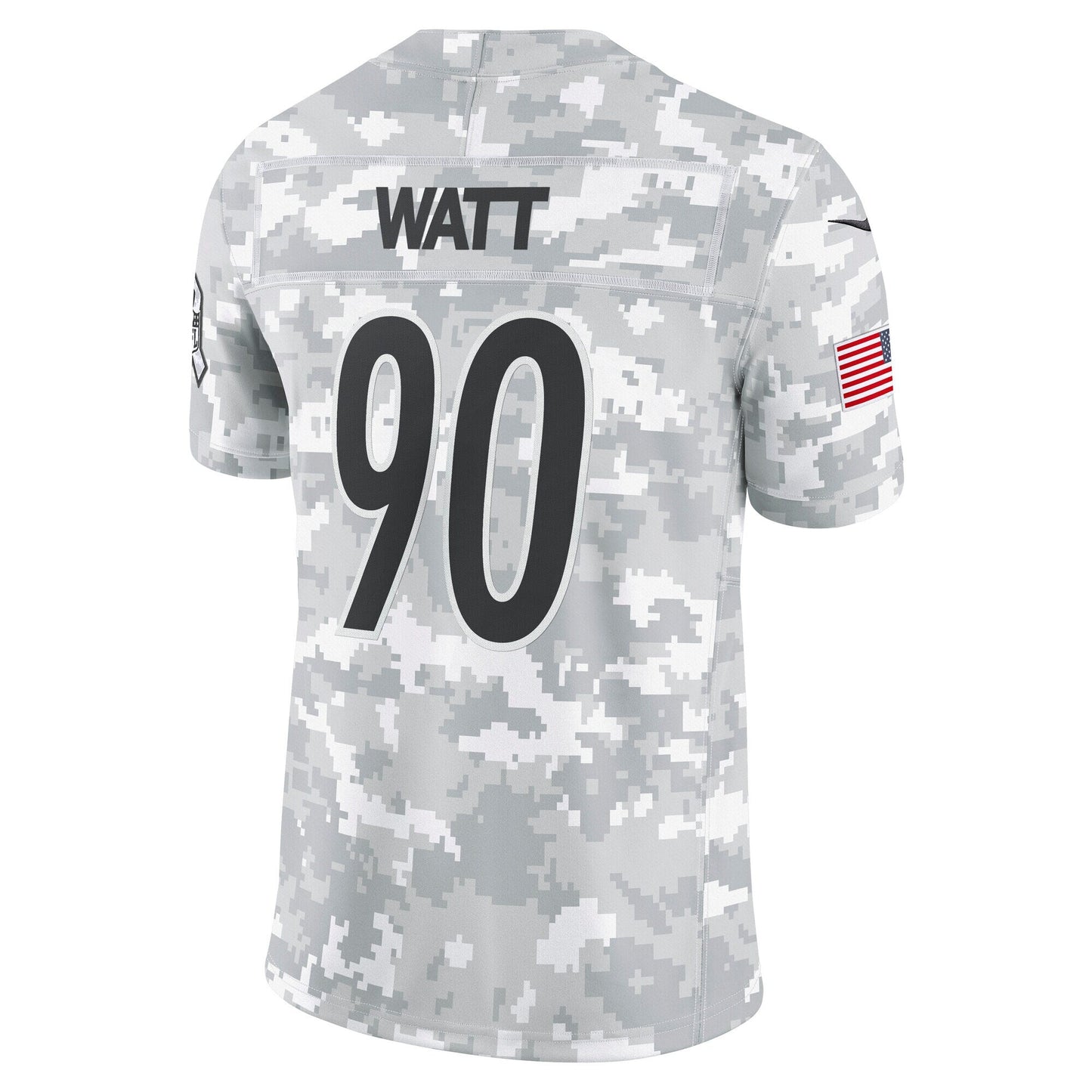 T.J. Watt Pittsburgh Steelers  2024 Salute to Service Limited Jersey - Arctic Camo
