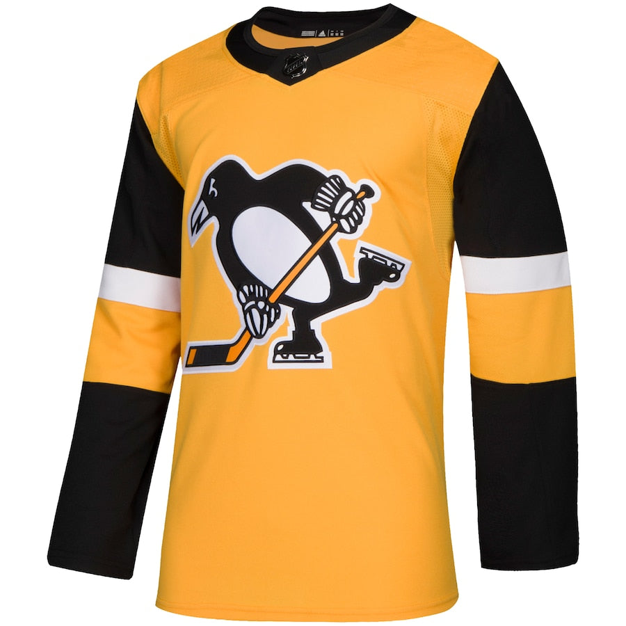 Men's Pittsburgh Penguins  Gold Alternate Authentic Jersey