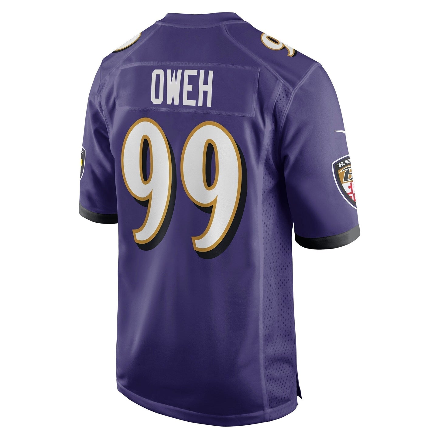 Odafe Oweh Baltimore Ravens  Game   Jersey - Purple