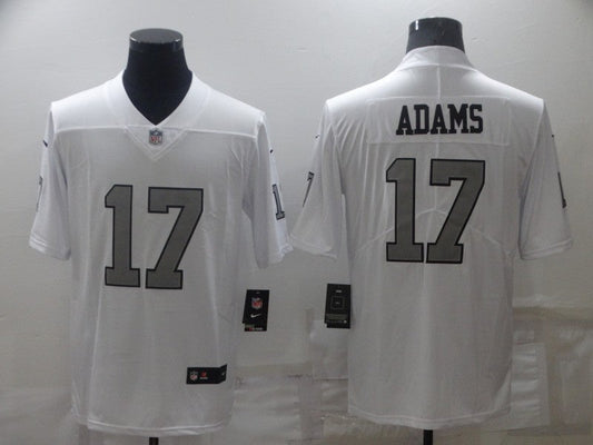 Men's Las Vegas Raiders #17 Davante Adams White Game Jersey1 Stitched American Football Jerseys