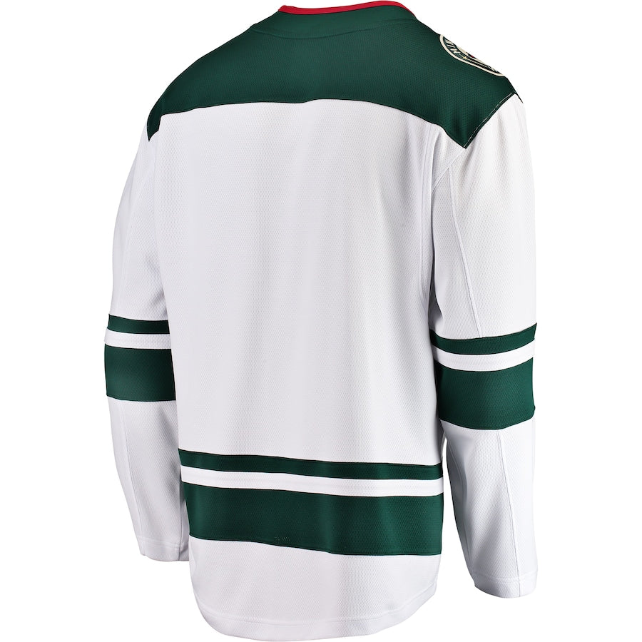 Minnesota Wild Breakaway Away Blank Jersey - White