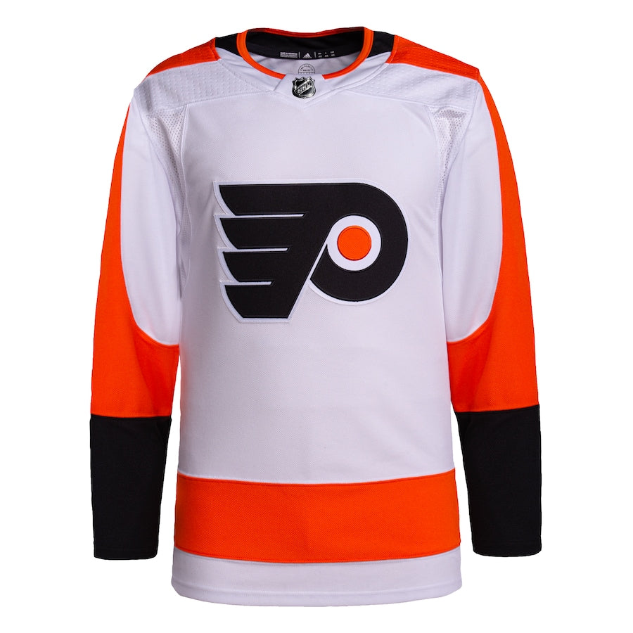 Men's Philadelphia Flyers  White Away Authentic Jersey