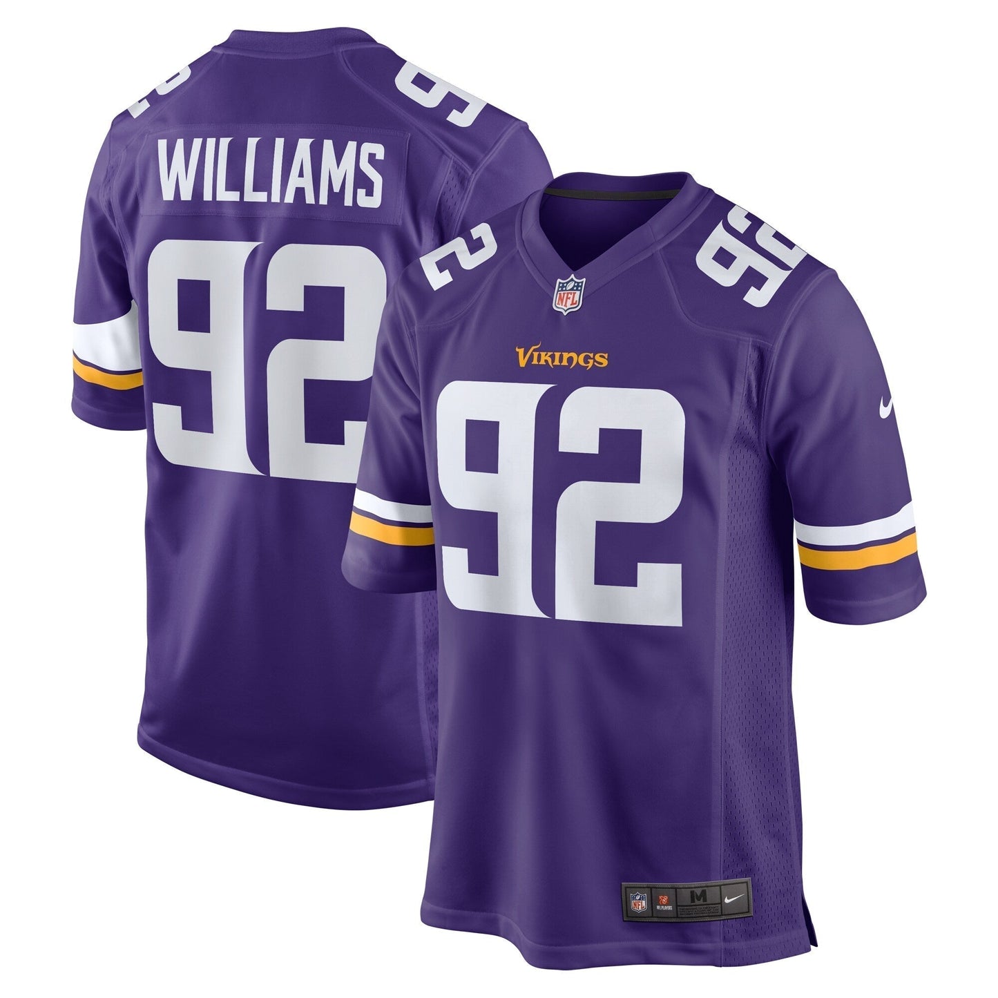 Jonah Williams Minnesota Vikings  Team Game Jersey -  Purple