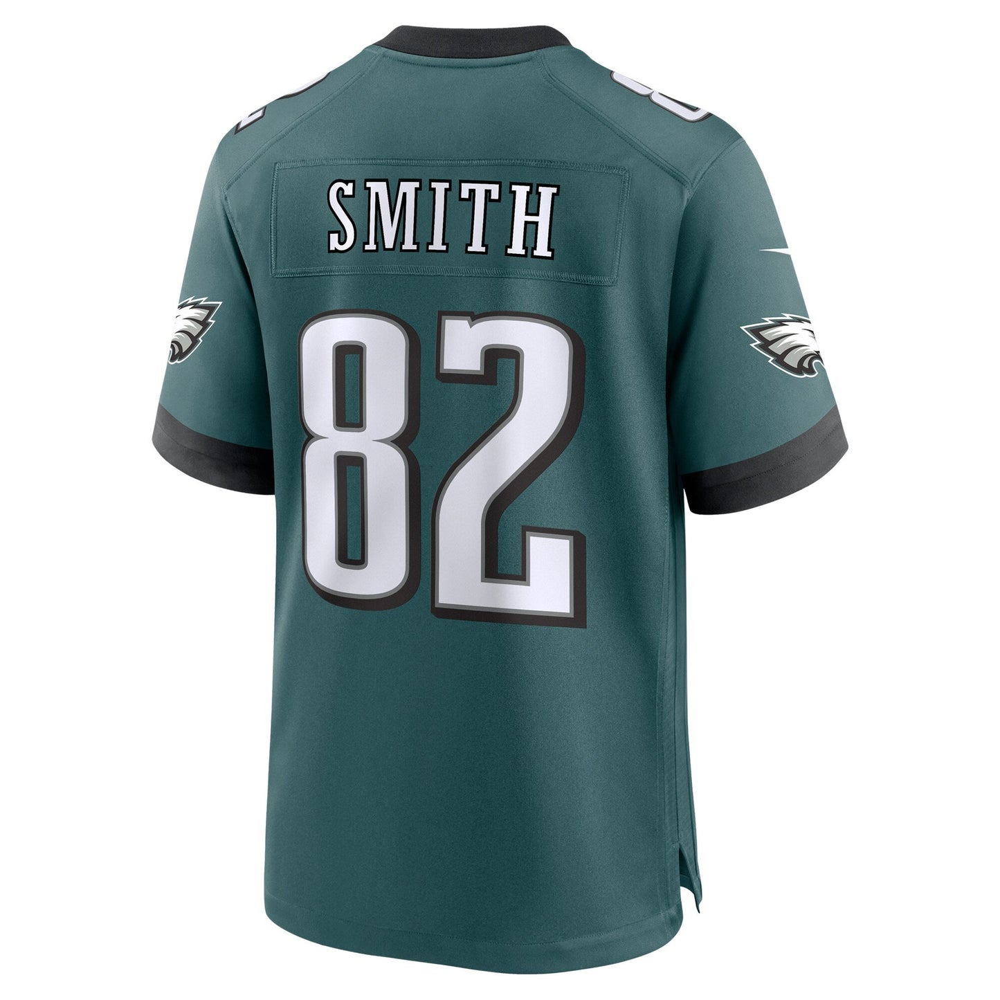 Ainias Smith Philadelphia Eagles  Team Game Jersey - Midnight Green
