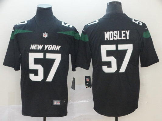 Men's New York Jets C. J. Mosley Black Game Jersey