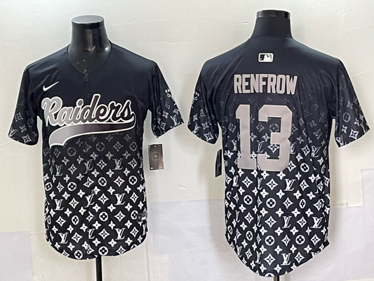 Men's Las Vegas Raiders Hunter Renfrow #13 Black Team Game Jersey