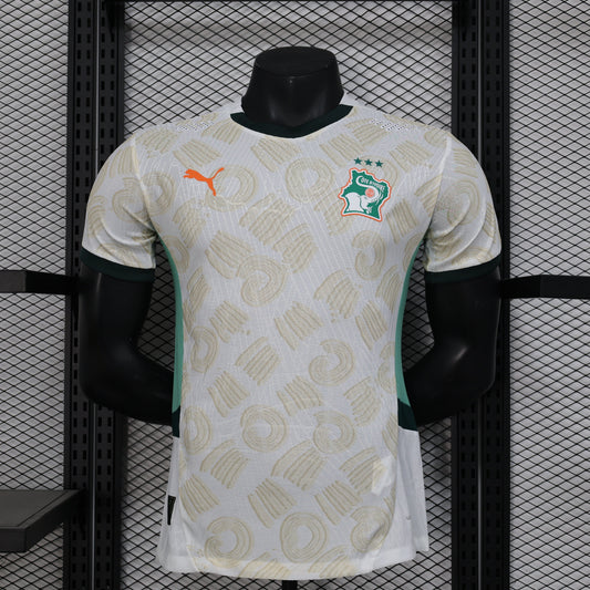 2026 Perforated Ivory Coast Away Player Version Jersey