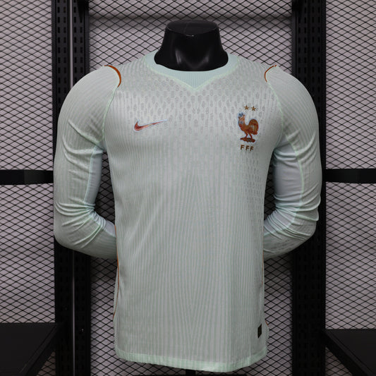 2026 France Away Player Version Jersey (Long Sleeve)