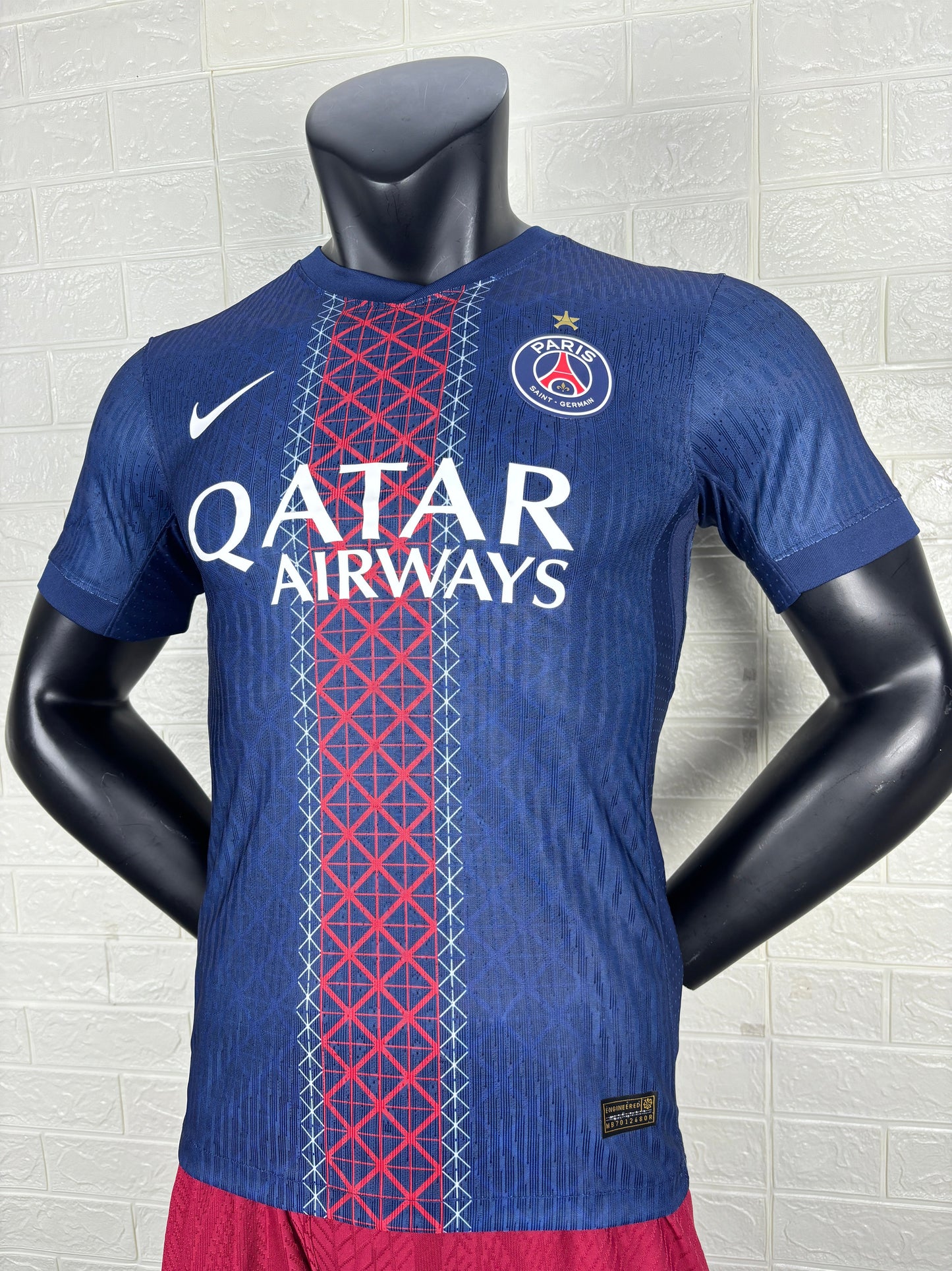 2025-26 Paris Saint-Germain Home Player Version Jersey