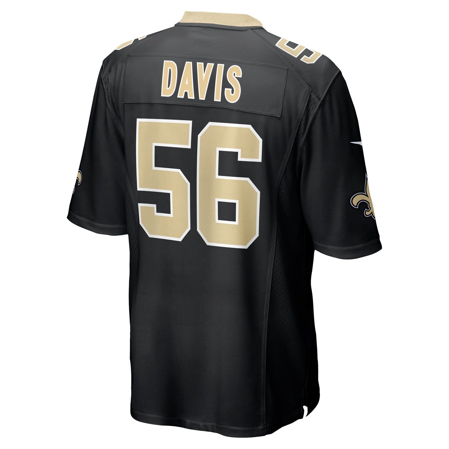 Demario Davis New Orleans Saints  Game Jersey - Black