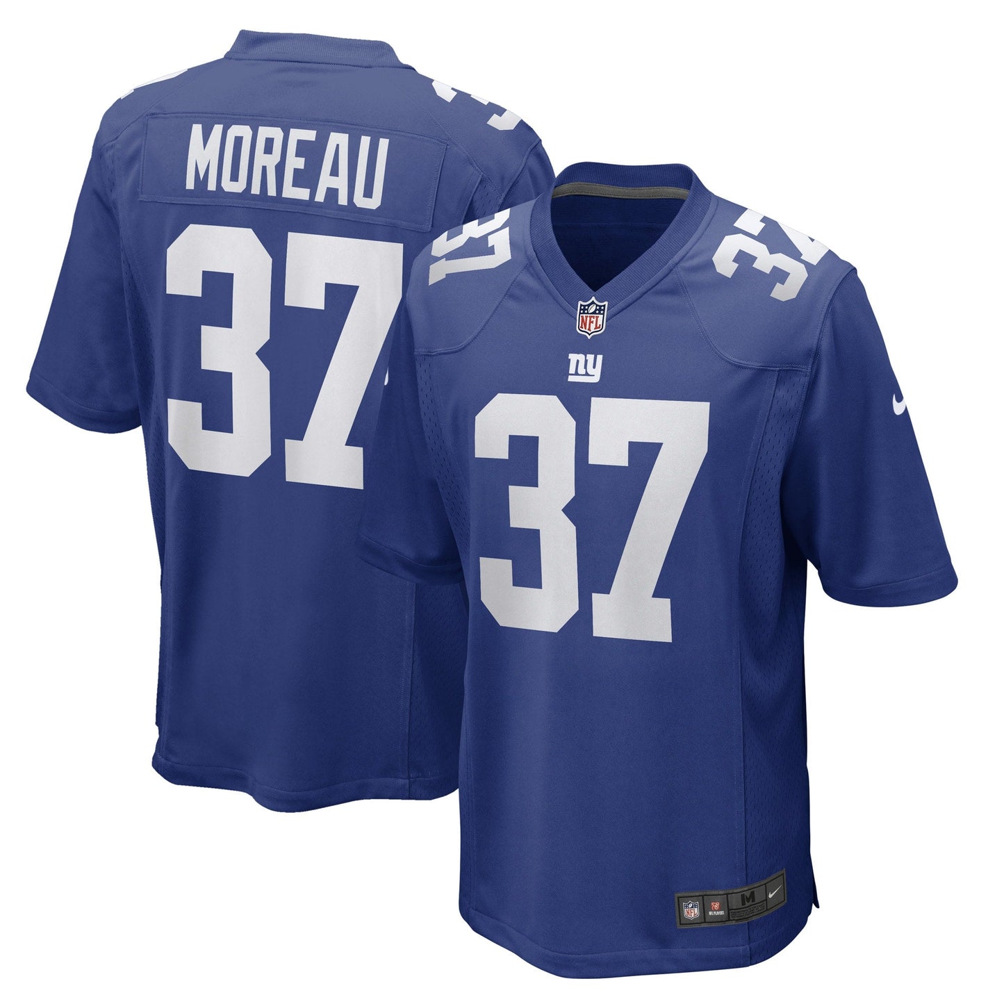 Fabian Moreau New York Giants  Game   Jersey - Royal